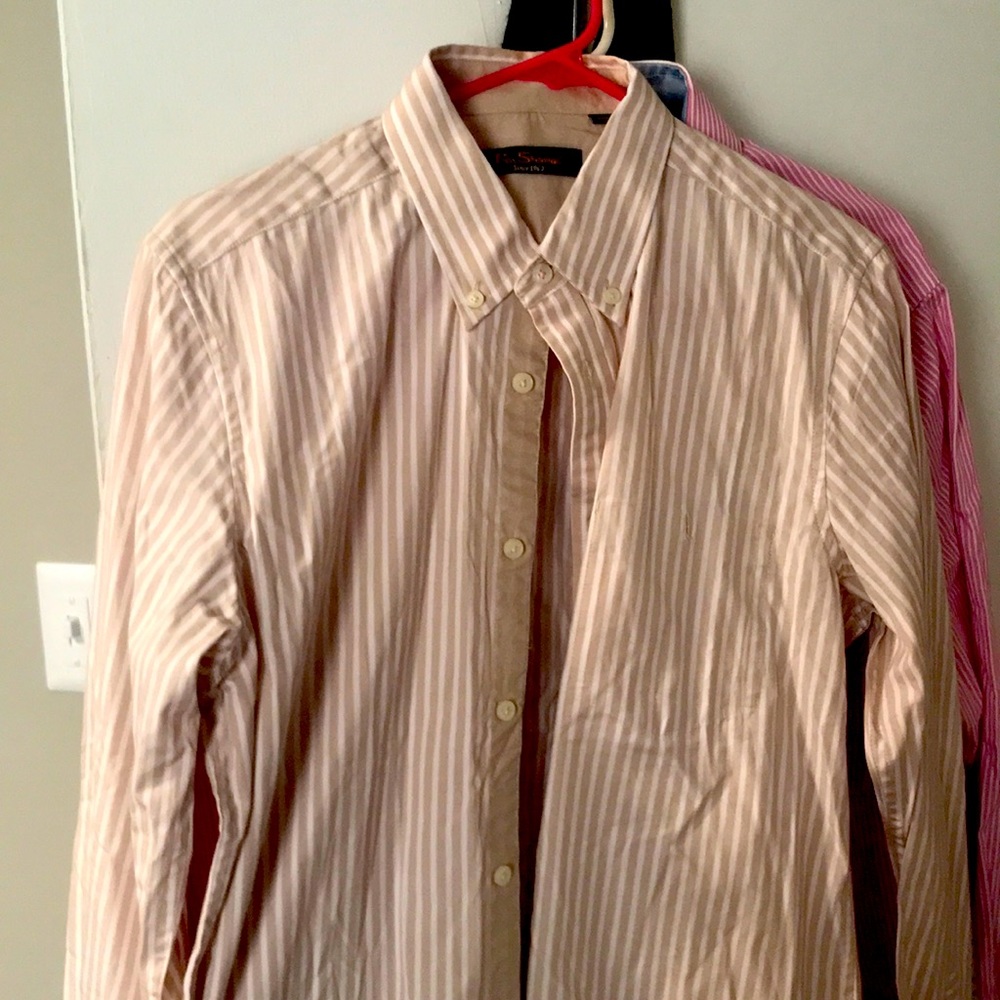 Long sleeve botton up dress shirt by Ben Sherman